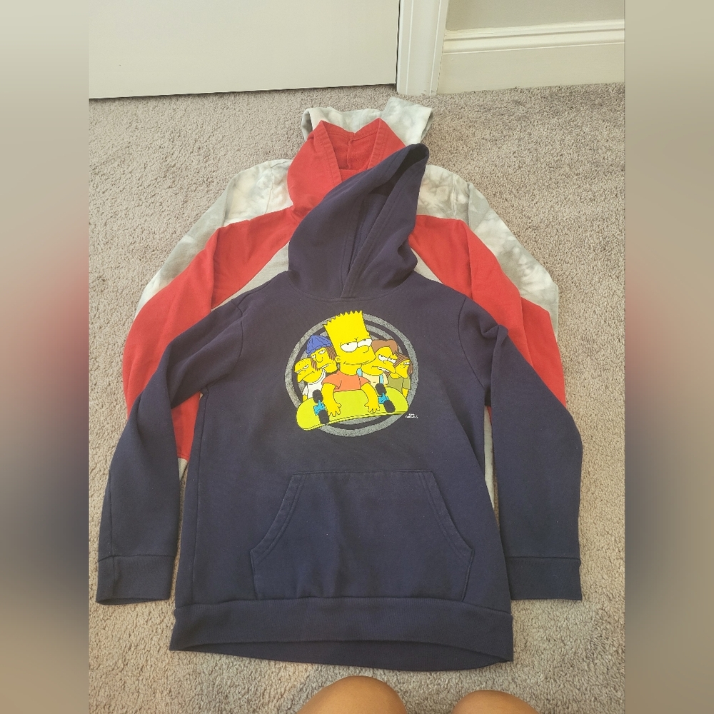 Boys size large hoodie bundle (3 sweatshirts)